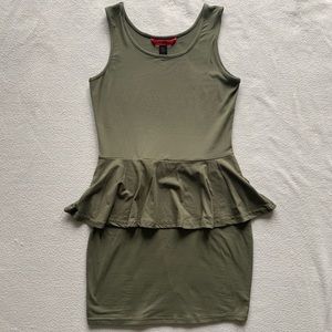 Peplum dress